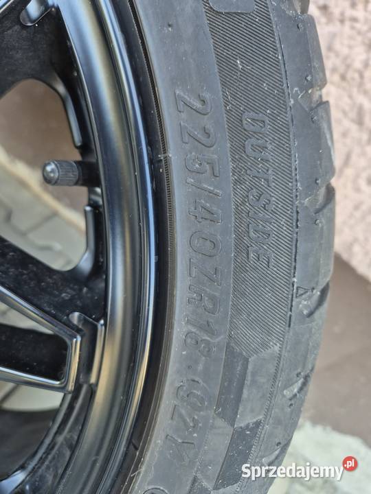 Kompletne koła felgi Dotz Tanaka 18 5x100 opony Kielce