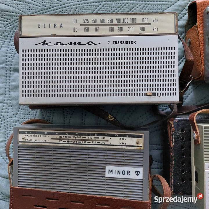 Antyki PRL radyjka AriaTBwzmacniacz