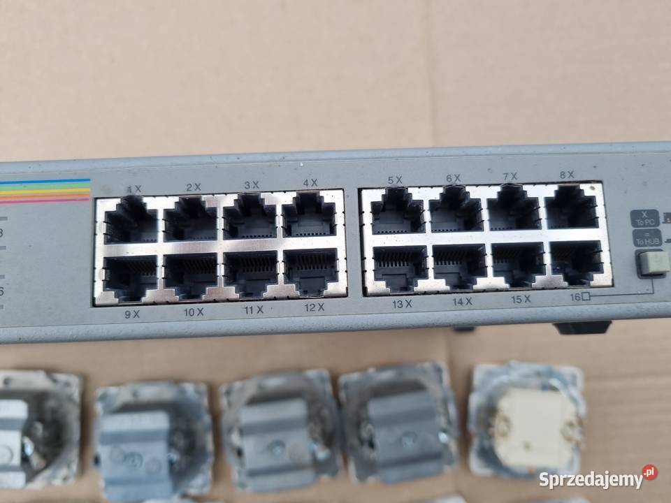 Hab Concentrator Switch 12 gniazda do sieci Wrocław sprzedam