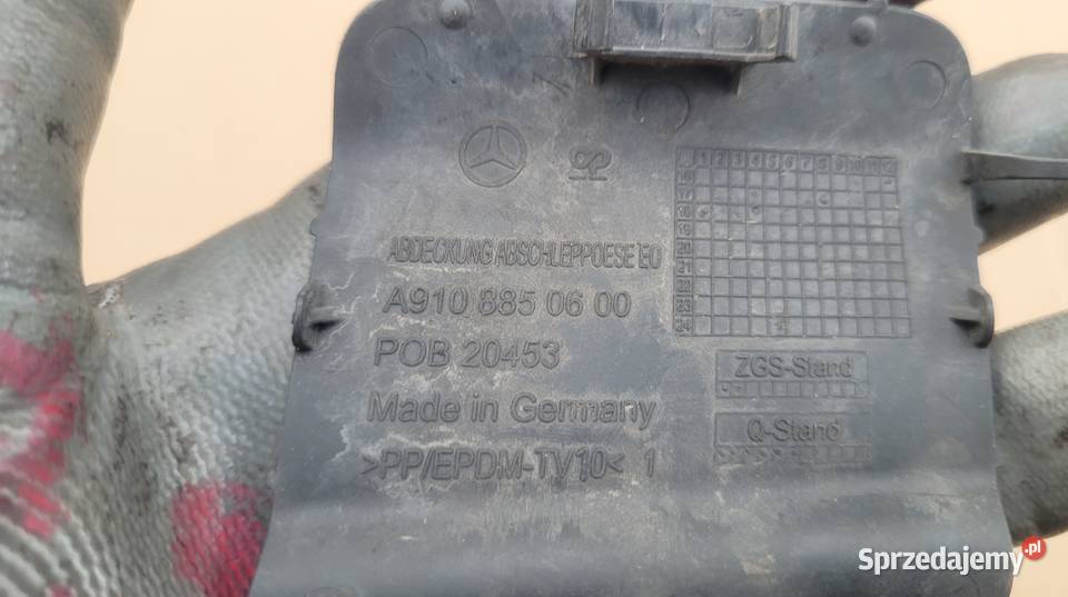 MERCEDES SPRINTER W910 ZAŚLEPKA HAKA ZDERZAKA Ruda Śląska sprzedam