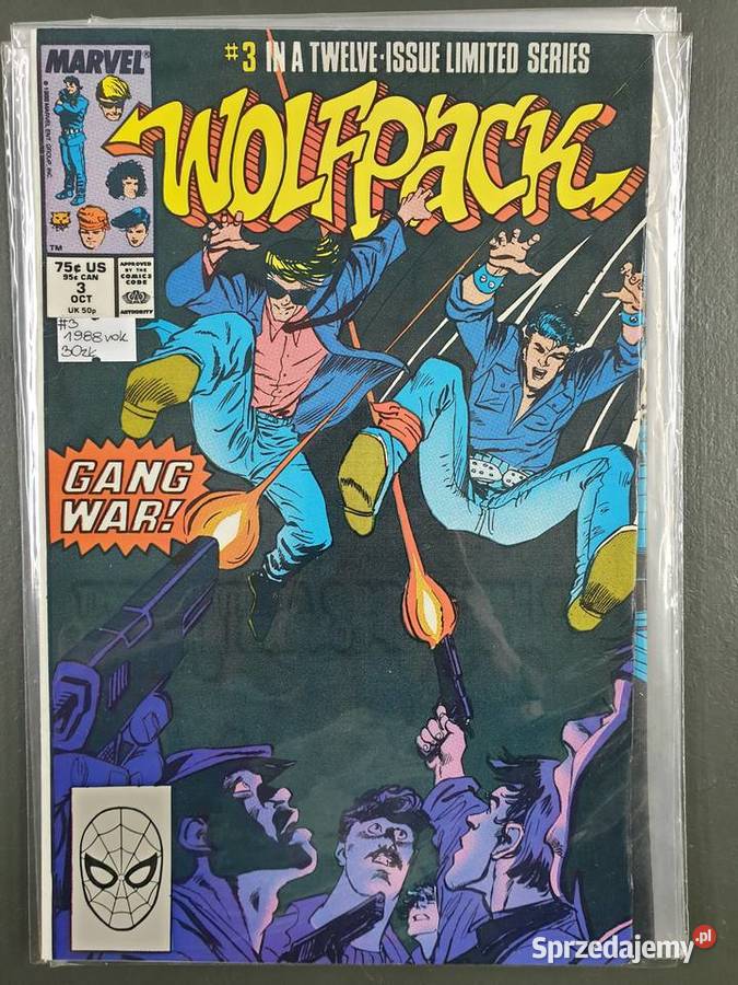 Zestaw 10 oryginalnych komiksów Marvel USA Superbohaterowie Gdynia