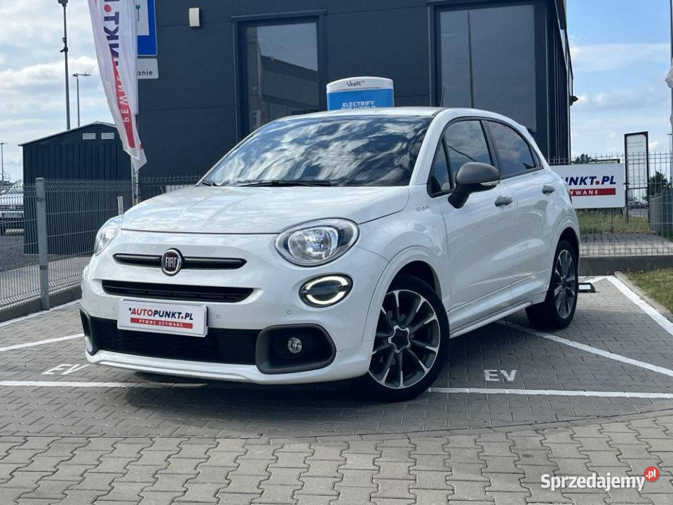 FIAT 500X 2021r FV23 Bezwypadkowy Kamera nieuszkodzony Poznań