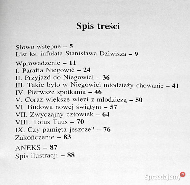 Wikary z Niegowici Ksiądz Karol Wojtyła ks Chełm