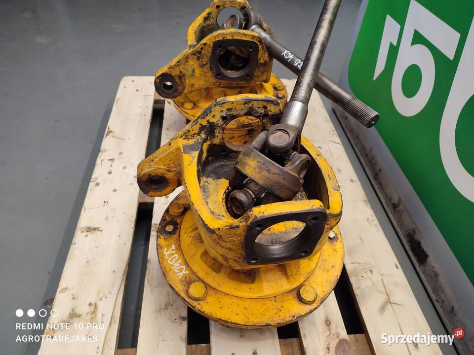 Zwolnica Zwrotnica Półos 10203 Piasta JCB 4CX wielkopolskie Wilkowo