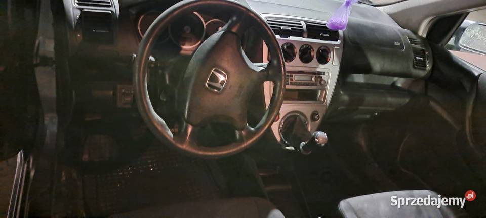 Honda Civic 7 uszkodzona