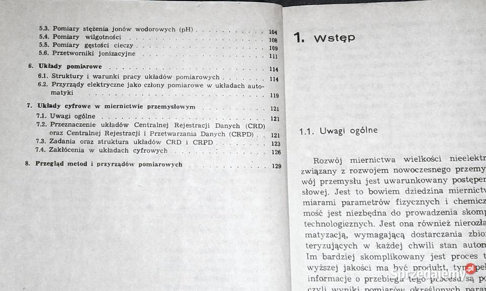 Pomiary wielkości nieelektrycznych Jerzy Kostro lubelskie Chełm sprzedam