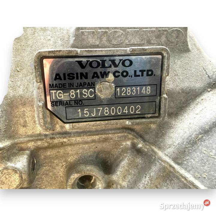 SKRZYNIA BIEGÓW 1283148 Volvo S60 II V60 S80 V70 Skrzynie biegów manualne Chełm
