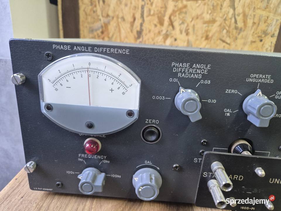 General Radio 1605A impedance comparator