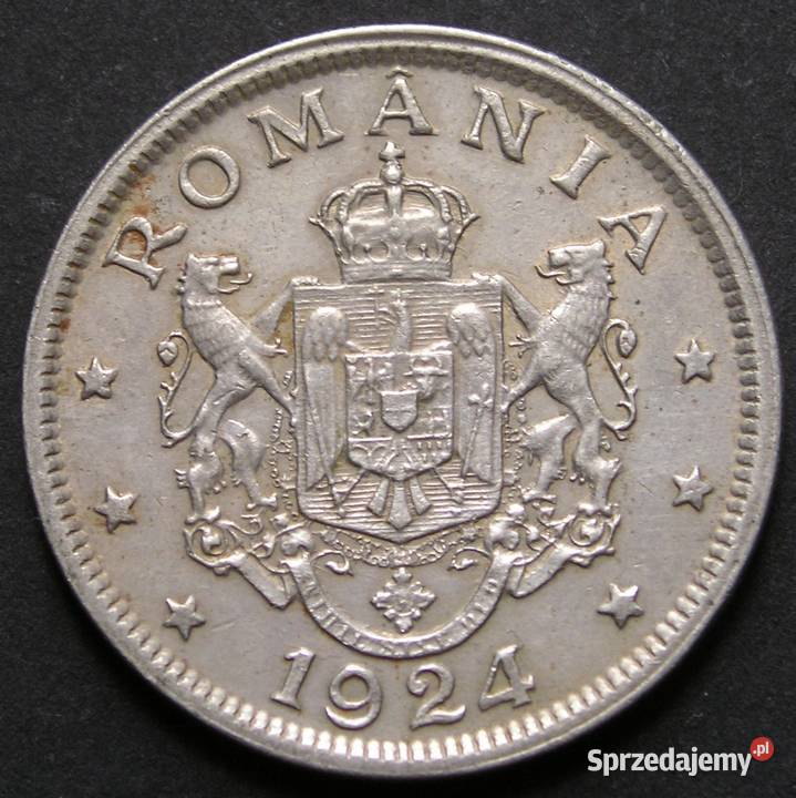 RUMUNIA 2 LEI 1924 STAN 12 Łódź