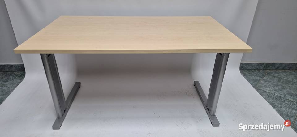Biurko proste Maro 140x80 klon duża ilość Poznań