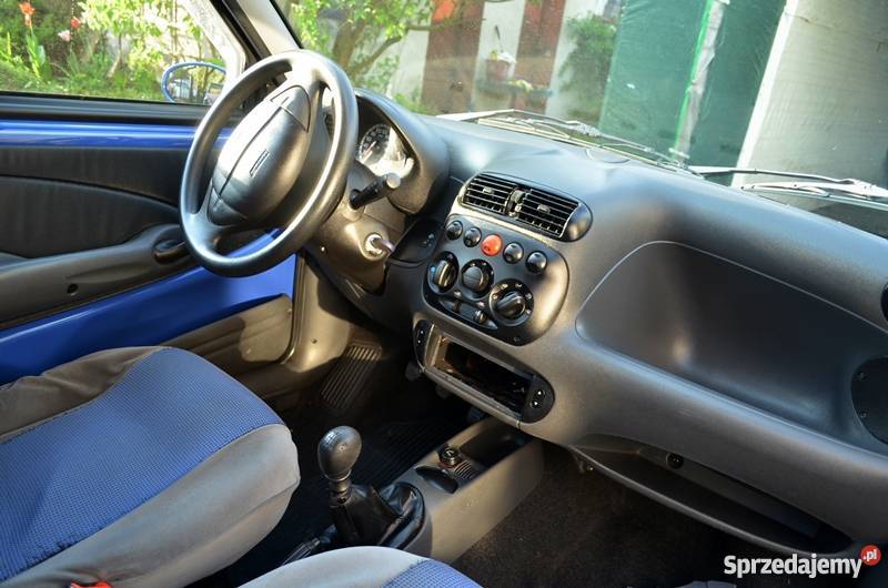 Fiat Seicento 1100 2003 benzyna uszkodzony uszkodzony Mikołów