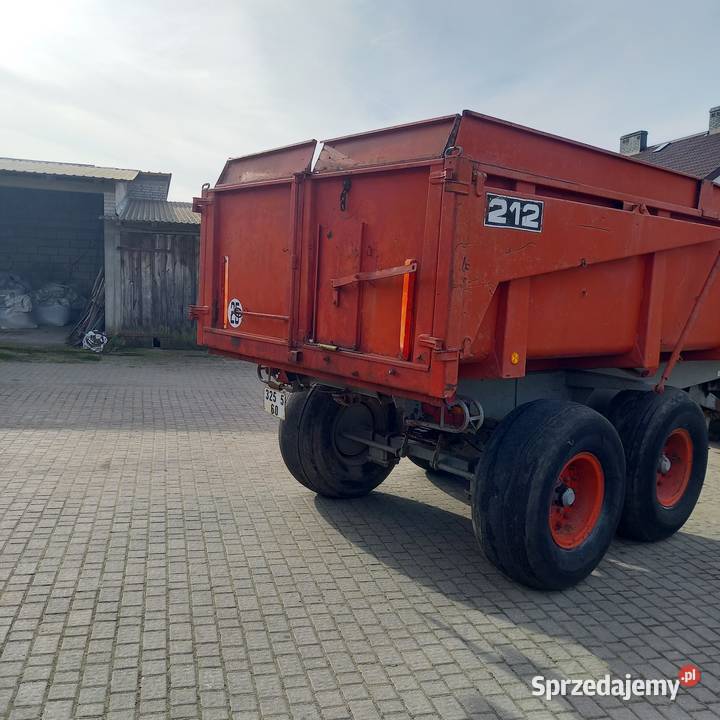 Przyczepa skorupowa brimont 12 t Wizna