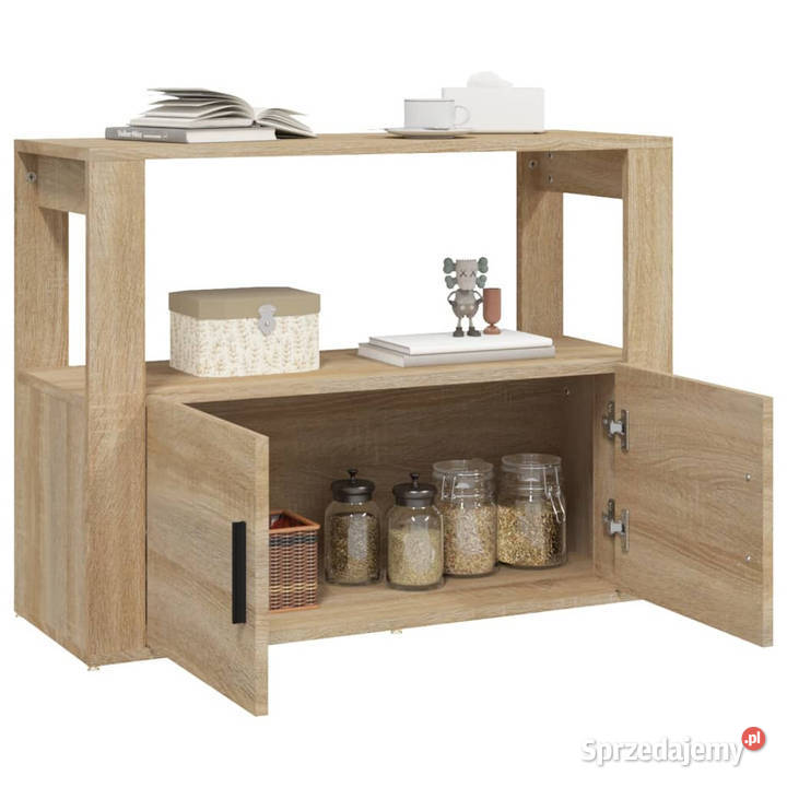 Szafka dąb sonoma 80x30x60 materiał Warszawa