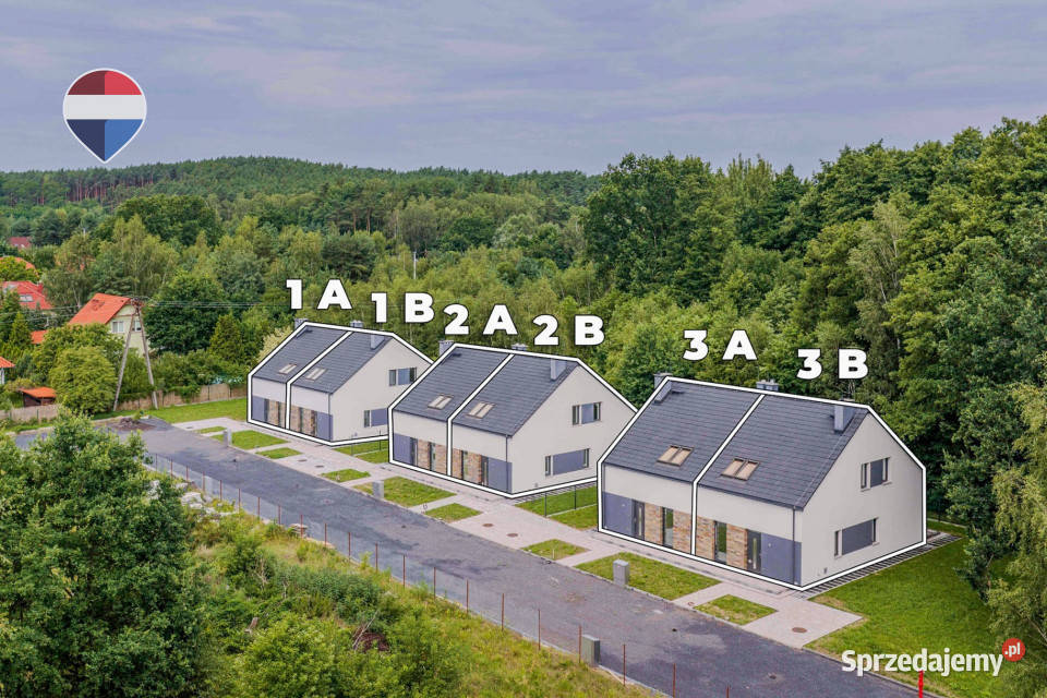 Na sprzedaż segmenty 109 m w sąsiedztwie lasu lubuskie Droszków