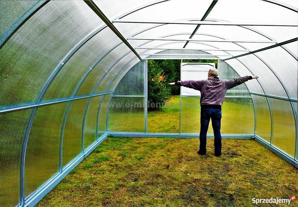 Szklarnia Primus 4x20m 80m2 H230 poliwęglan 4mm Warszawa sprzedam