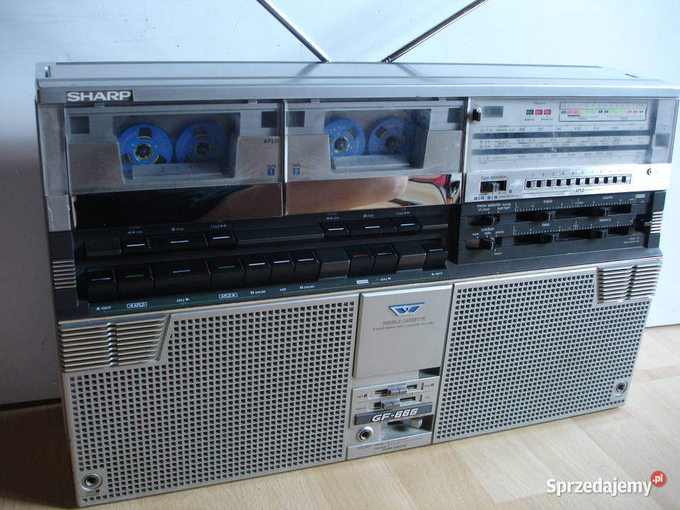 Radiomagnetofon SHARP GF-666