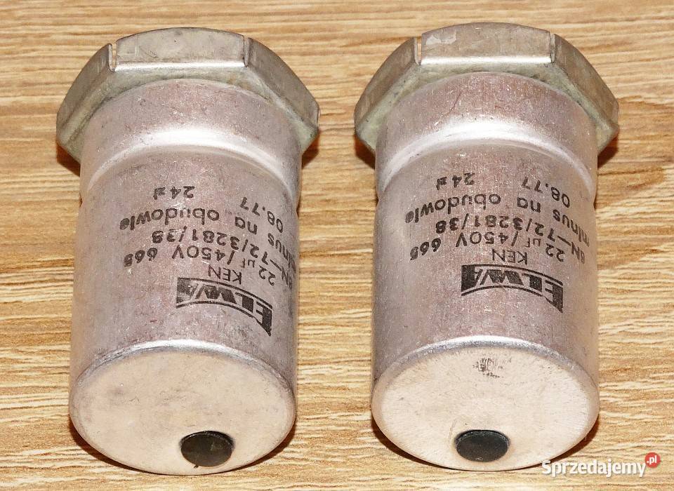 Kondensator elektrolityczny 22 uF 450 V KEN 665