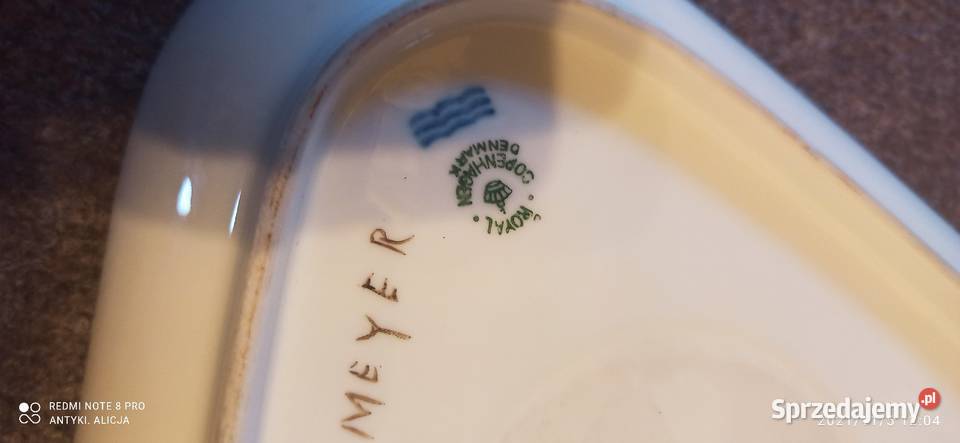 Patera Royal Copenhagen i BG Royal Copenhagen pomorskie Gdańsk