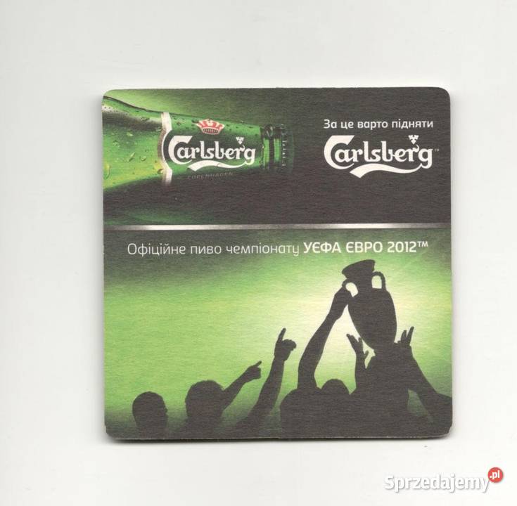 Carlsberg podstawka do piwa 3 Birofilistyka Gliwice
