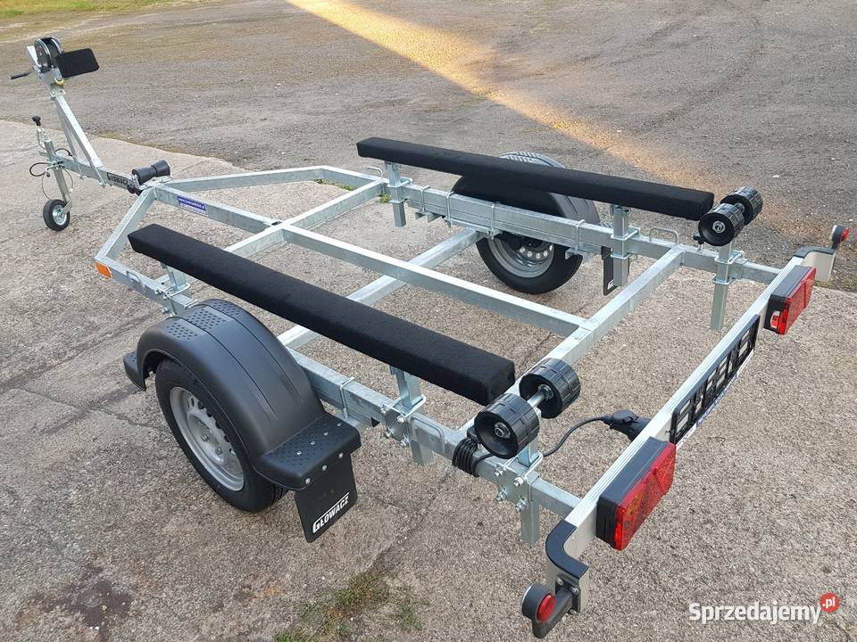 Przyczepa podłodziowa skuter płozy łoża 180 wielkopolskie Plewiska
