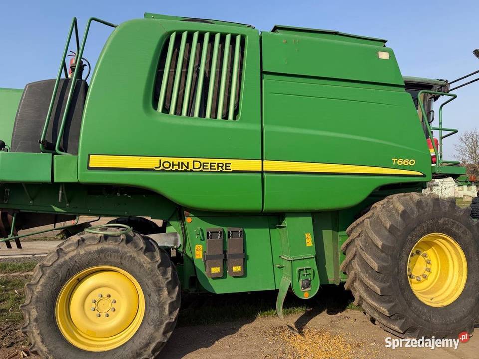 Kombajn zbożowy John Deere T660 dolnośląskie