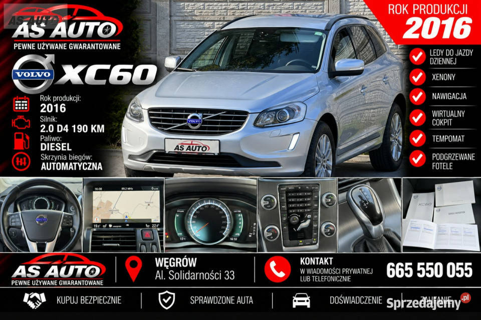 Volvo XC 60 20D4 190 Węgrów