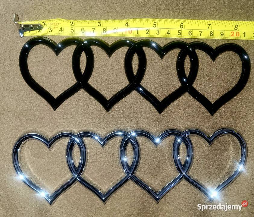 Logo emblemat Znaczek Audi śląskie Gliwice