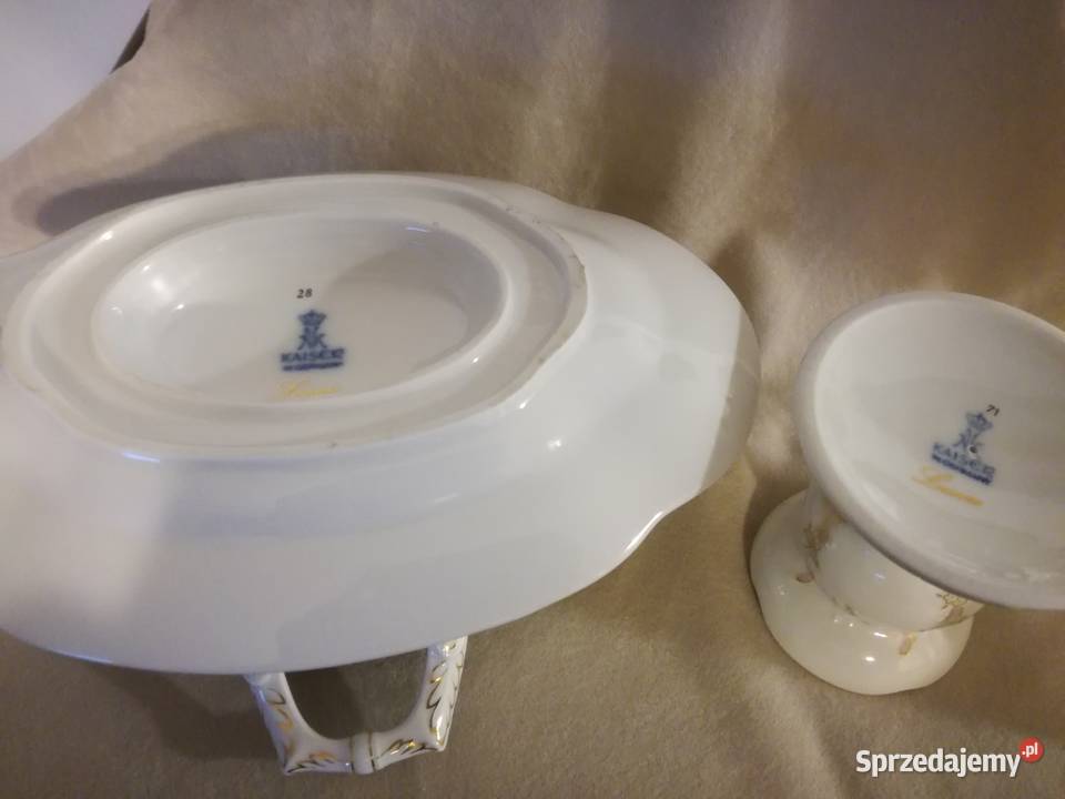 Komplet Porcelana stara Alka Kunst Bavaria biały Jastrzębie-Zdrój