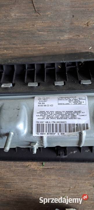 C4 picasso air bag kierowcy pasażera pasy sensor osobowe Września sprzedam