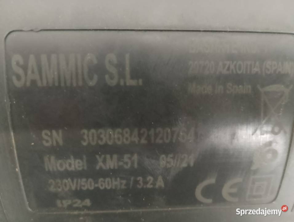 BLENDER RĘCZNY MIKSER SAMMIC 80L MOC 570W XM51 Wrocław