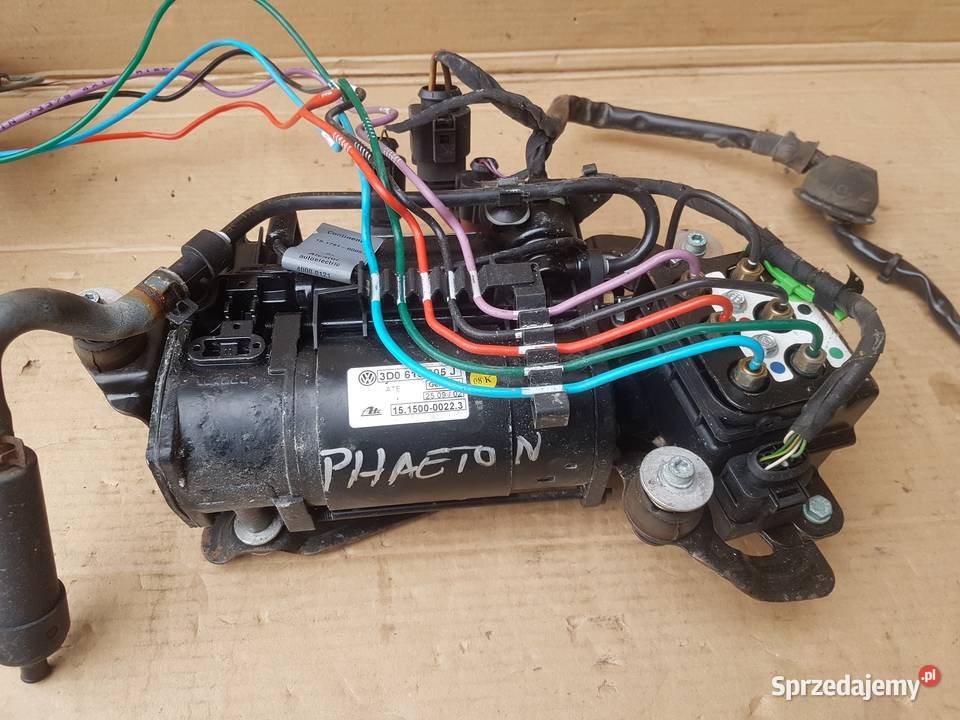 VW Phaeton pompa kompresor zawieszenia rurki Legnica