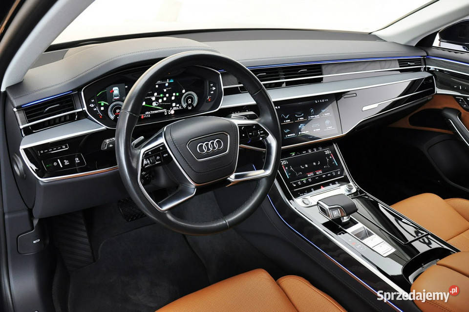 Audi A8 60TFSI e Quattro LONG MatrixHD BO regulowane zawieszenie Kielce sprzedam