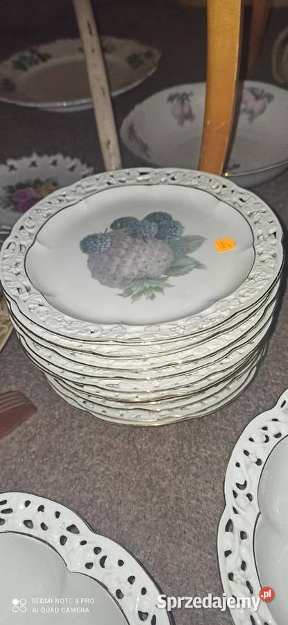 Talerzyk deserowy z owocami z ażurem
Syg Gdańsk