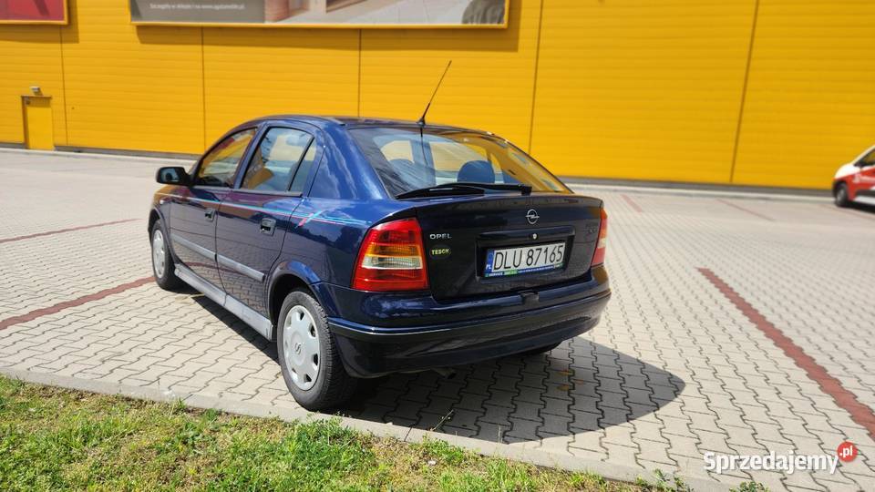 Opel Astra G 16 16V bez wkładu niebieski dolnośląskie Lubin