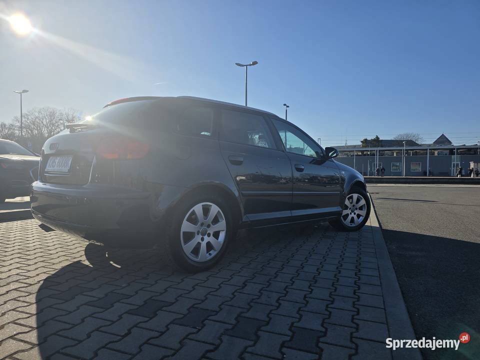 Audi a3 8p sportback 2007 r 19 tdi 105 autoalarm zachodniopomorskie Goleniów sprzedam
