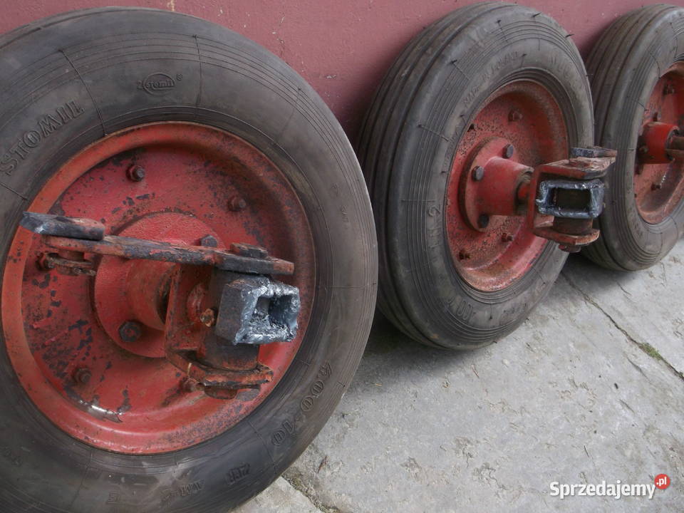Koła do prasy zgrabiarki wózka przyczepki sam nieuszkodzony Sobieska Wola Pierwsza sprzedam