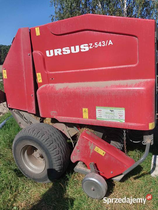 Prasa URSUS Z543A 2016r Borki