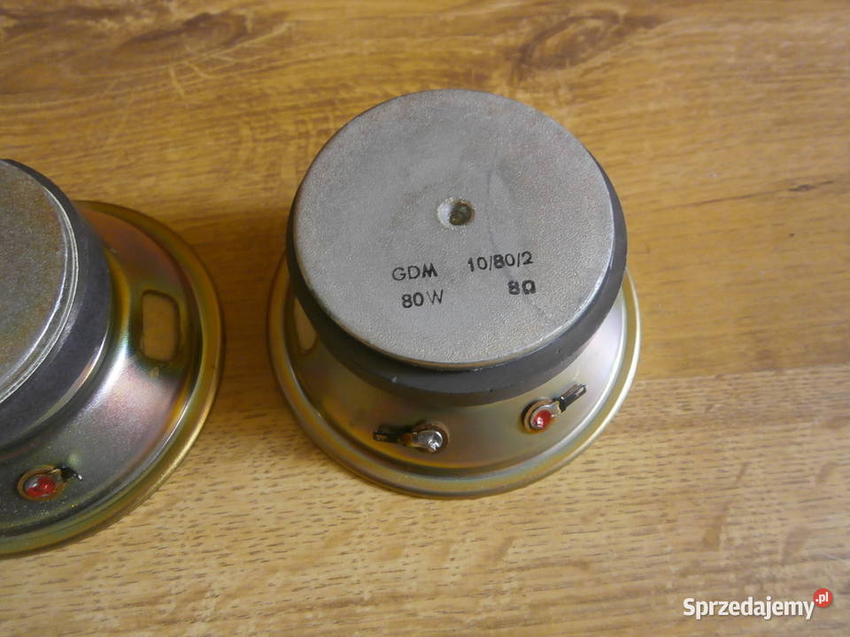 Głośniki GDM 10802 8ohm Tonsil do regeneracji 2 łódzkie