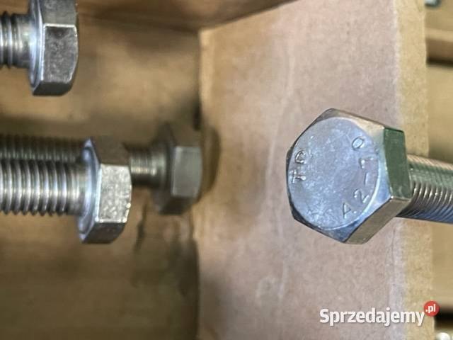10x160 A2 śruba nierdzewna sześciokątna DIN Rydułtowy