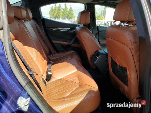 MASERATI GHIBLI S 2015 produkcji z USA Warszawa sprzedam