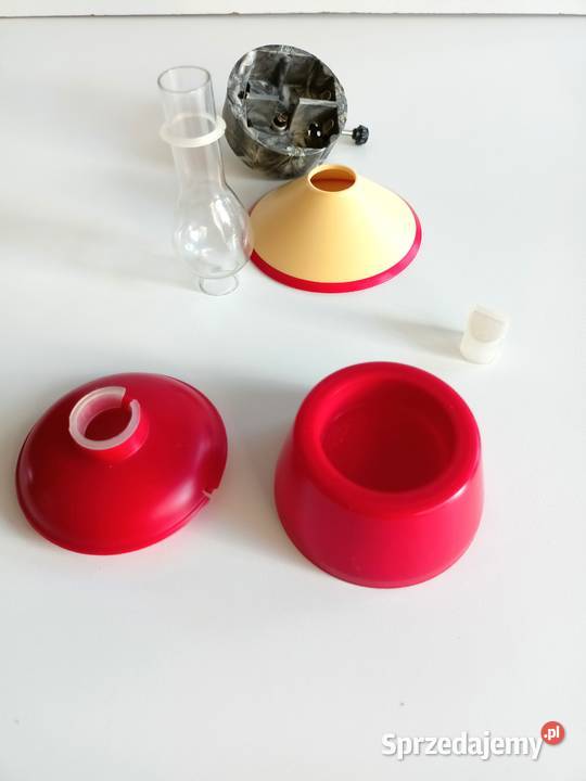 Lampka nocna w formie lampy gazowej vintage Lampy stołowe i nocne łódzkie Łódź