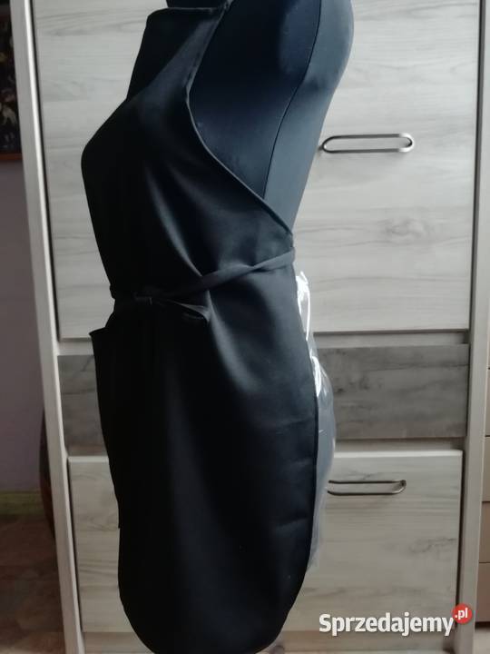 Fartuch kuchenny gastronomiczny Granat i Wzory wielkopolskie Koło