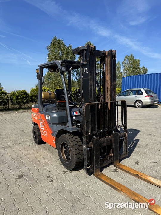 wózek widłowy TOYOTA 8FGJF35 3500 430m silnik 4Y