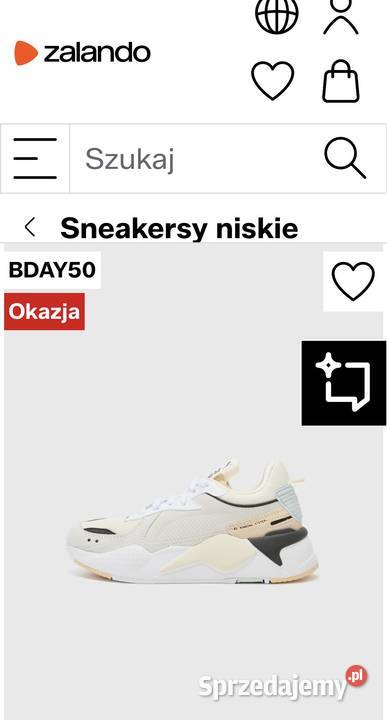 Sneakersy niskie Puma RSX REINVENT r42 Obuwie sportowe Łódź