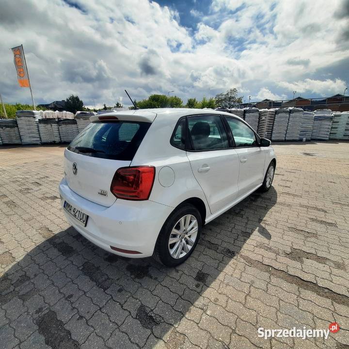 Volkswagen Polo V 6C Bogata Niski Przebieg welurowa tapicerka Warszawa