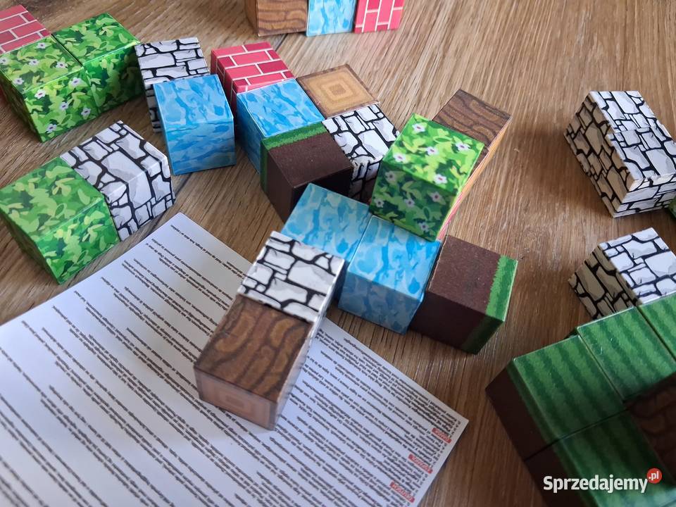 Klocki magnetyczne 384 Minecraft nowe Lublin
