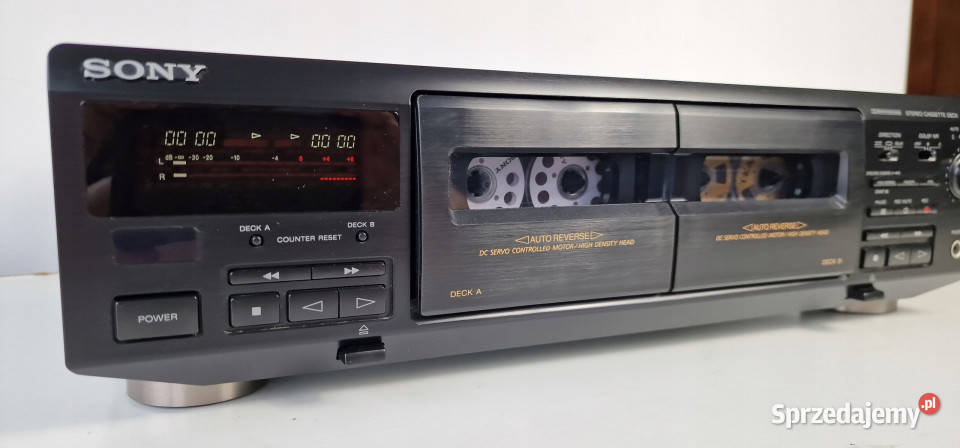 Magnetofon Sony TCWE405 TC WE 405 casette deck Magnetofony Międzychód