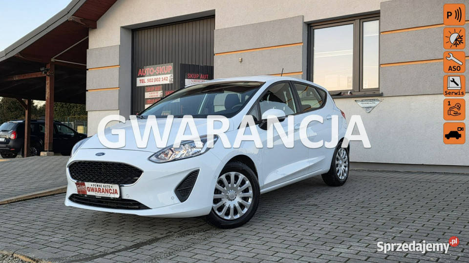 Ford Fiesta mk8 5drzwi Mk8 2017 nieuszkodzony śląskie Chełm Śląski