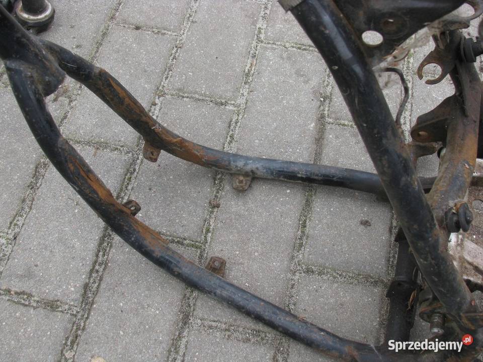 Yamaha DT175 MX rama wahacz półki oś ośka Nowa Sól