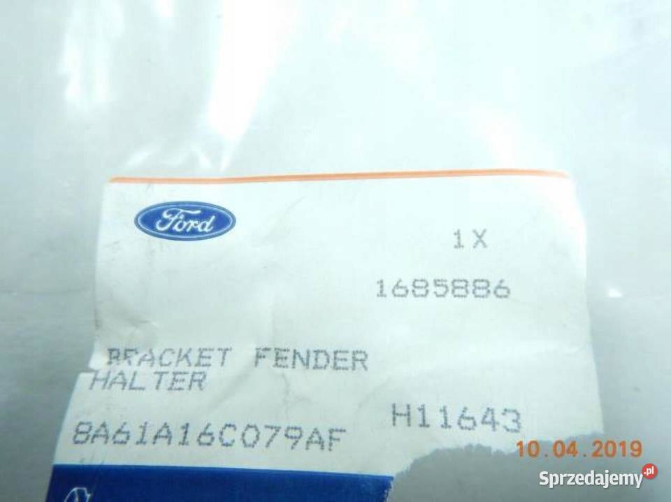 MOCOWANIE BŁOTNIKA LEWY PRZÓD FORD FIESTA 08 lubelskie